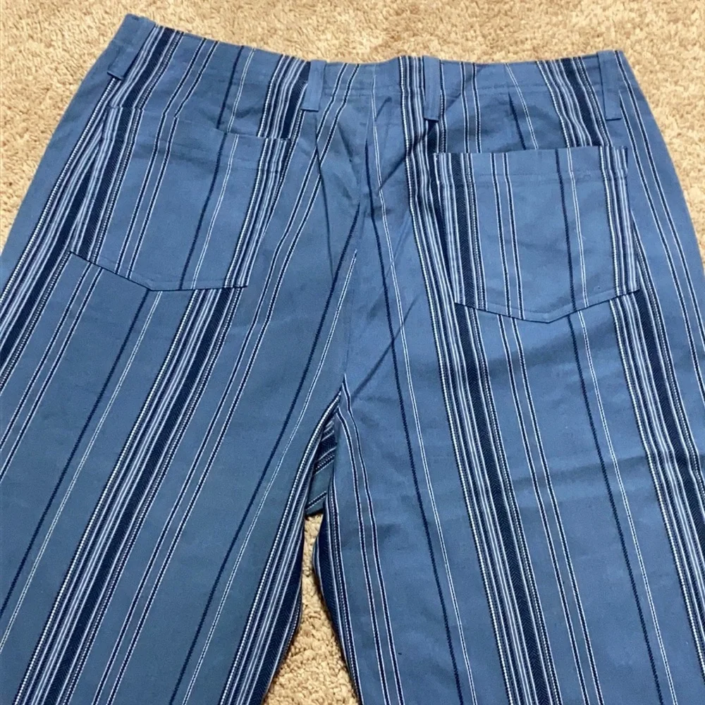 Liz Claiborne Petite Blue Pinstripe Shorts 16 P